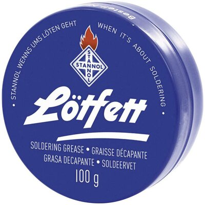 Forrasztókenőcs, forrasztó zsír 100g, Stannol 174057