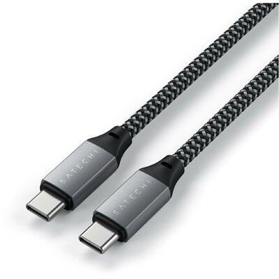 Satechi USB C kábel USB 3.2 Gen2 (USB 3.1 Gen2) USB-C® dugó 0.25 m Antracit ST-TCC10M