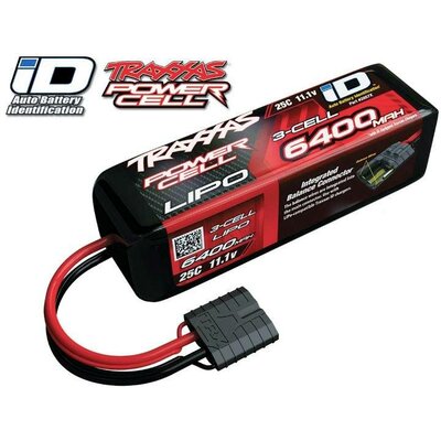 Traxxas Akkucsomag, LiPo 11.1 V 6400 mAh Cellaszám: 3 25 C Soft doboz Traxxas iD