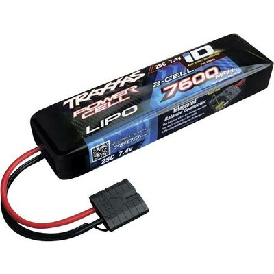 Traxxas Akkucsomag, LiPo 7.4 V 7600 mAh Cellaszám: 2 25 C Soft doboz Traxxas iD