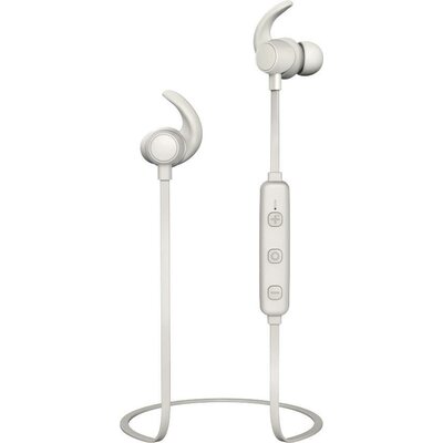 Thomson WEAR7208GR Sport In Ear fejhallgató Bluetooth® Szürke Noise Cancelling Headset, Hangerő szabályozás