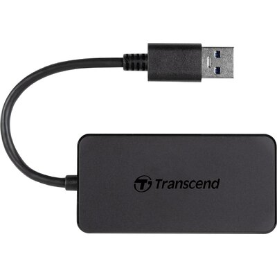 Transcend TS-HUB2K USB 3.2 hub Fekete