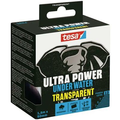 tesa Ultra Power Underwater 56481-00000-00 Repair tape Átlátszó (H x Sz) 1.5 m x 50 mm 1 db