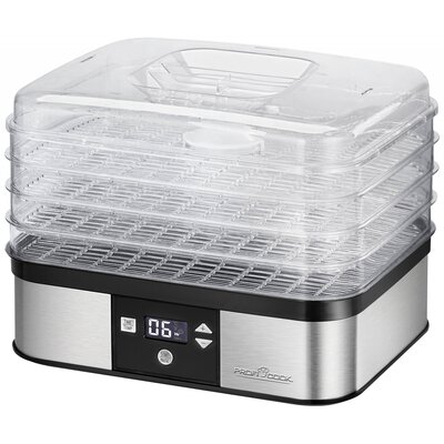 Profi Cook PC-DR 1116 501116 Aszalógép Inox, Fekete