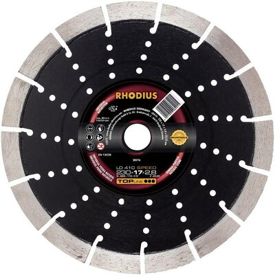 Rhodius 303713 LD410 SPEED Gyémánt bevonatú vágótárcsa Ø 125 mm Furat átmérő 22.23 mm Natúr kő 1 db