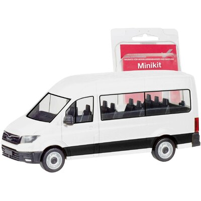 Herpa 012935 H0 Busz modell MAN TGE, fehér