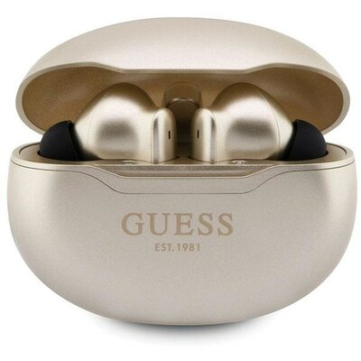 GUESS wireless fülhallgató bluetooth TWS + docking station GUTWST50ED (Classic EST) gold