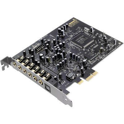 Sound Blaster SoundBlaster Audigy RX 7.1 Hangkártya, belső PCIe x1 Digitális kimenet, Külső fejhallgató csatlakozó