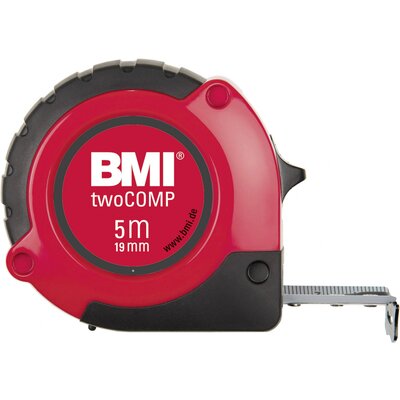 BMI twoComp 472841021 Mérőszalag 8 m Acél