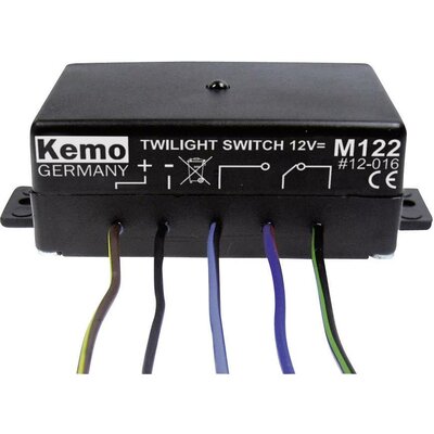 Kemo alkonykapcsoló modul, 12V/DC, M122