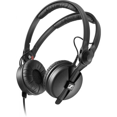 Sennheiser HD 25 DJ On Ear fejhallgató Vezetékes Fekete