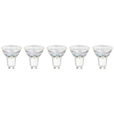 Sygonix SY-5781470 LED EEK A (A - G) GU10 2 W = 50 W Melegfehér (Ø x Ma) 50 mm x 54 mm 5 db