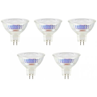 Sygonix SY-5781924 LED EEK F (A - G) GU5.3 Reflektor 6.5 W = 50 W Melegfehér (Ø x Ma) 44 mm x 50 mm 5 db