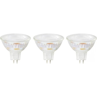 Sygonix SY-4893258 LED EEK E (A - G) G5.3 6.1 W = 35 W Melegfehér (Ø x Ma) 50 mm x 44 mm 3 db