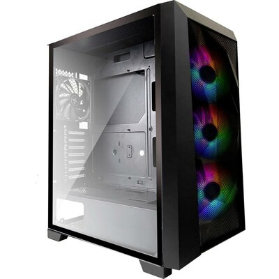 Xilence XG131 | X712.RGB Midi torony Számítógép ház Fekete