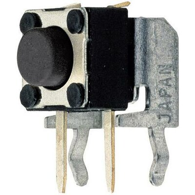 Mini impulzus nyomógomb 2mm 50V/50mA, T632, álló