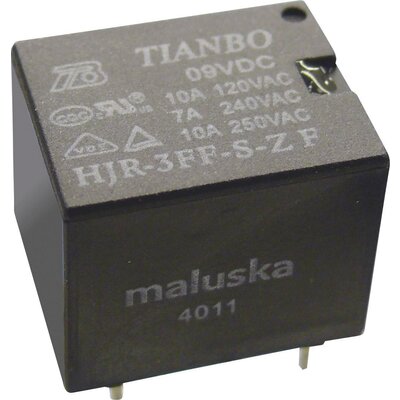 Tianbo Electronics HJR-3FF-06VDC-S-ZF Nyák relé 6 V/DC 15 A 1 váltó 1 db