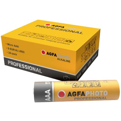 AgfaPhoto Mikroelem Professional Alkáli mangán 1.5 V 10 db