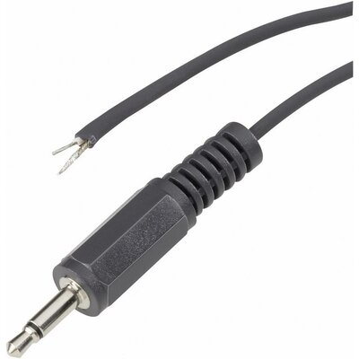 Audio kábel 2,5 mm-es jack dugóval sztereo 1,8 m