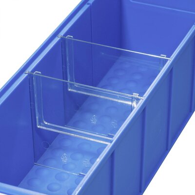 Allit 456590 Válaszfal, tárolódobozokhoz ProfiPlus ShelfBox Divider S Átlátszó 4 db