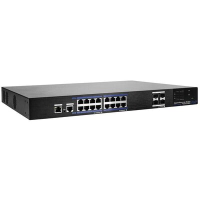 ABUS ABUS Security-Center 19-os hálózati switch 16 port PoE funkció