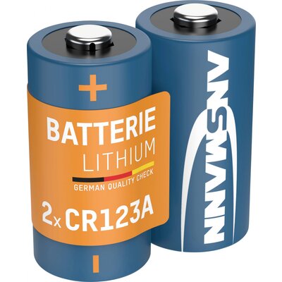 Ansmann CR17335 CR-123A Fotóelem Lítium 1375 mAh 3 V 2 db