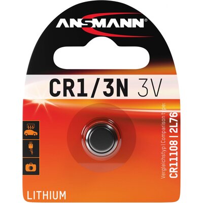 Ansmann Gombelem CR 1/3 N 3 V 1 db Lítium CR1110