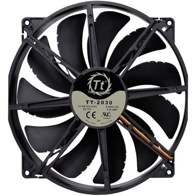 Számítógépház ventilátor 200 x 200 x 30 mm, Thermaltake CL-F015-PL20BL-A