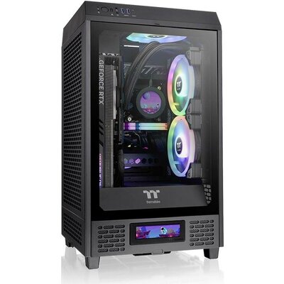 Thermaltake The Tower 200 Mini torony Számítógép ház Fekete