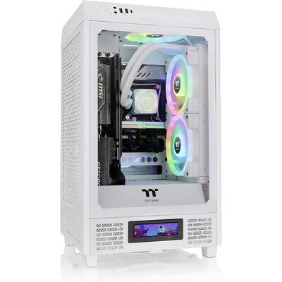 Thermaltake The Tower 200 Mini torony Számítógép ház Fehér