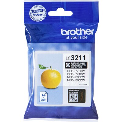 Brother Tinta LC-3211BK Eredeti Fekete LC3211BK