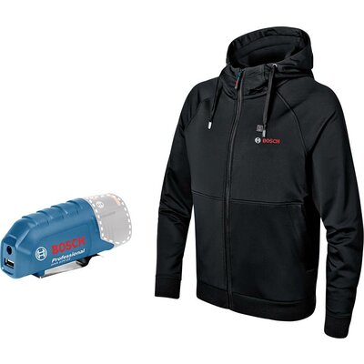 Bosch Professional 06188000EP Bosch Behzeibare kabát GHH 12 + 18V XA Ruhaméret: S Fekete