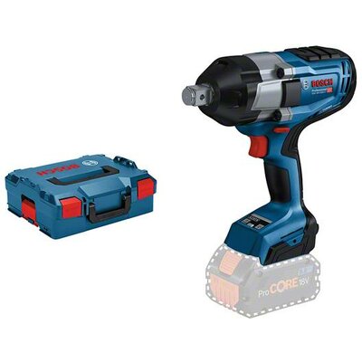 Bosch Professional GDS 18V-1050 H 06019J8501 Akkus ütvecsavarozó 1050 Nm 18 V Vele szállított akkuk száma Lítiumion akku nélkül, Hordtáskával