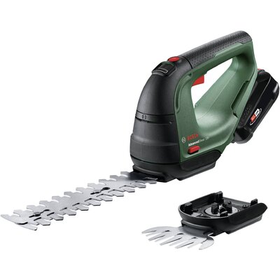 Bosch Home and Garden ADVANCEDSHEAR 18-1, B-Ware Fűnyíró, Bokorvágó Akku B osztályos áru (sérült/hiányos csomagolás) Akkuval, Töltővel 18 V Lítiumion