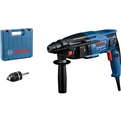 Bosch Professional GBH 2-21 SDS-Plus-Fúrókalapács 230 V 720 W Hordtáskával, Fúrósegéddel