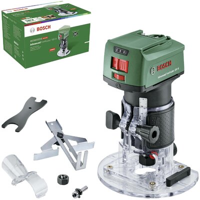 Bosch Home and Garden Felületmaró 603 9D5 000 AdvancedTrimRouter 18V-8 kefe nélkül, Tartozékokkal, akku nélkül, töltő nélkül