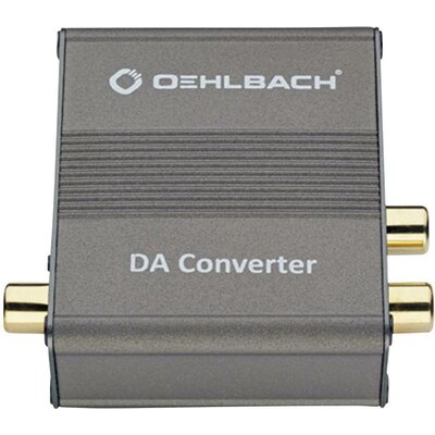 Oehlbach Audio Konverter DA Converter [Toslink, RCA digitális - RCA]