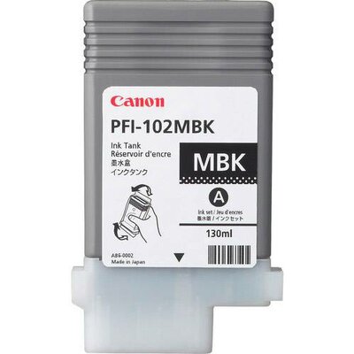 Canon Tinta PFI-102MBK Eredeti Matt fekete 0894B001