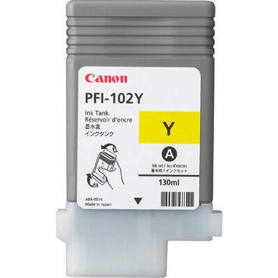 Canon Tinta PFI-102Y Eredeti Sárga 0898B001