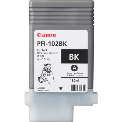 Canon Tinta PFI-102BK Eredeti Fekete 0895B001