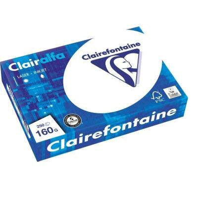 Clairefontaine Clairalfa 2618C Univerzális nyomtatópapír, másolópapír DIN A4 160 g/m² 250 lap Magasfehér