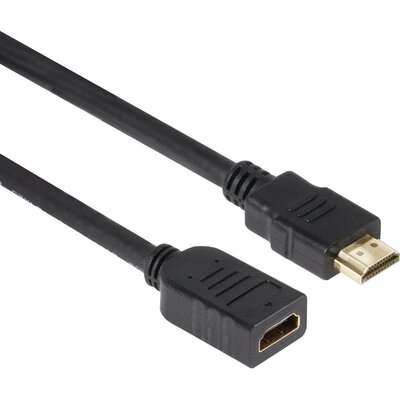 club3D HDMI Hosszabbítókábel HDMI-A dugó, HDMI-A alj 5.00 m Fekete CAC-1320 4K UHD HDMI kábel