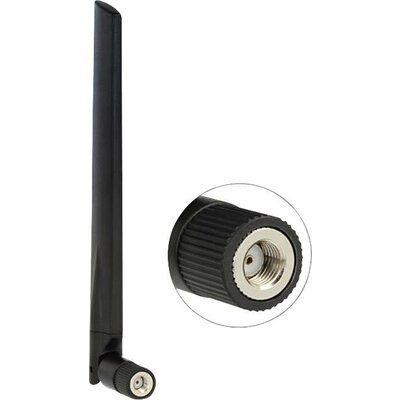 Delock 88898 WLAN rúdantenna 5 dB 2.4 GHz, 5 GHz