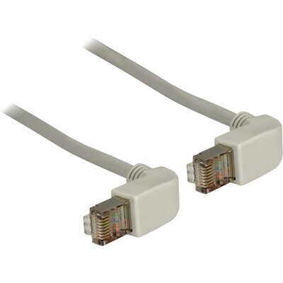 Delock 83510 RJ45 Hálózati kábel, patchkábel CAT 5e S/FTP 0.50 m Szürke 1 db