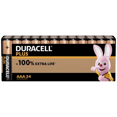 Duracell Mikroelem Plus Power Alkáli mangán 1.5 V 24 db