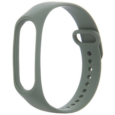 Pótszíj (egyedi méret, szilikon) SÖTÉTZÖLD [Xiaomi Smart Band 9 / Band 8]