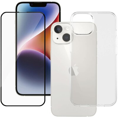 PanzerGlass 2-in-1 Bundle Glass + Case BULK Tok + védőüveg készlet Apple iPhone 14 Átlátszó