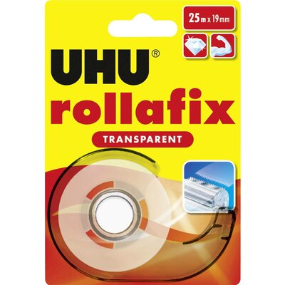 UHU rollafix 36965 Ragasztószalag Átlátszó (H x Sz) 25 m x 19 mm 1 db