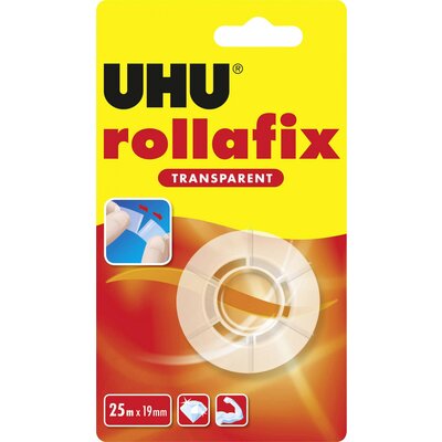 UHU rollafix refill 36945 Ragasztószalag Átlátszó (H x Sz) 25 m x 19 mm 1 db