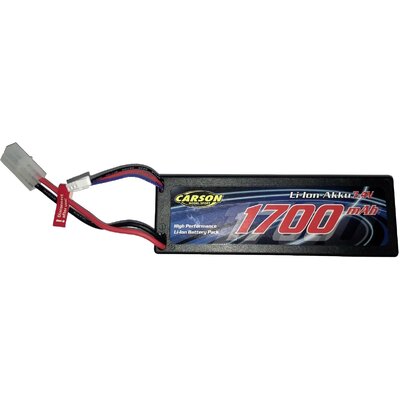 Carson Modellsport Akkucsomag, LiPo 7.4 V 1700 mAh Cellaszám: 2 Keménydoboz Tamiya